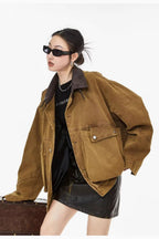 Relaxed Fit Workwear Pocket Jacket