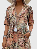| Floral Midi Dress