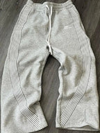 Vintage Solid Print Sweatpants