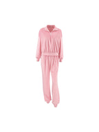 Versatile And Personalized Pink Fashion Two Piece