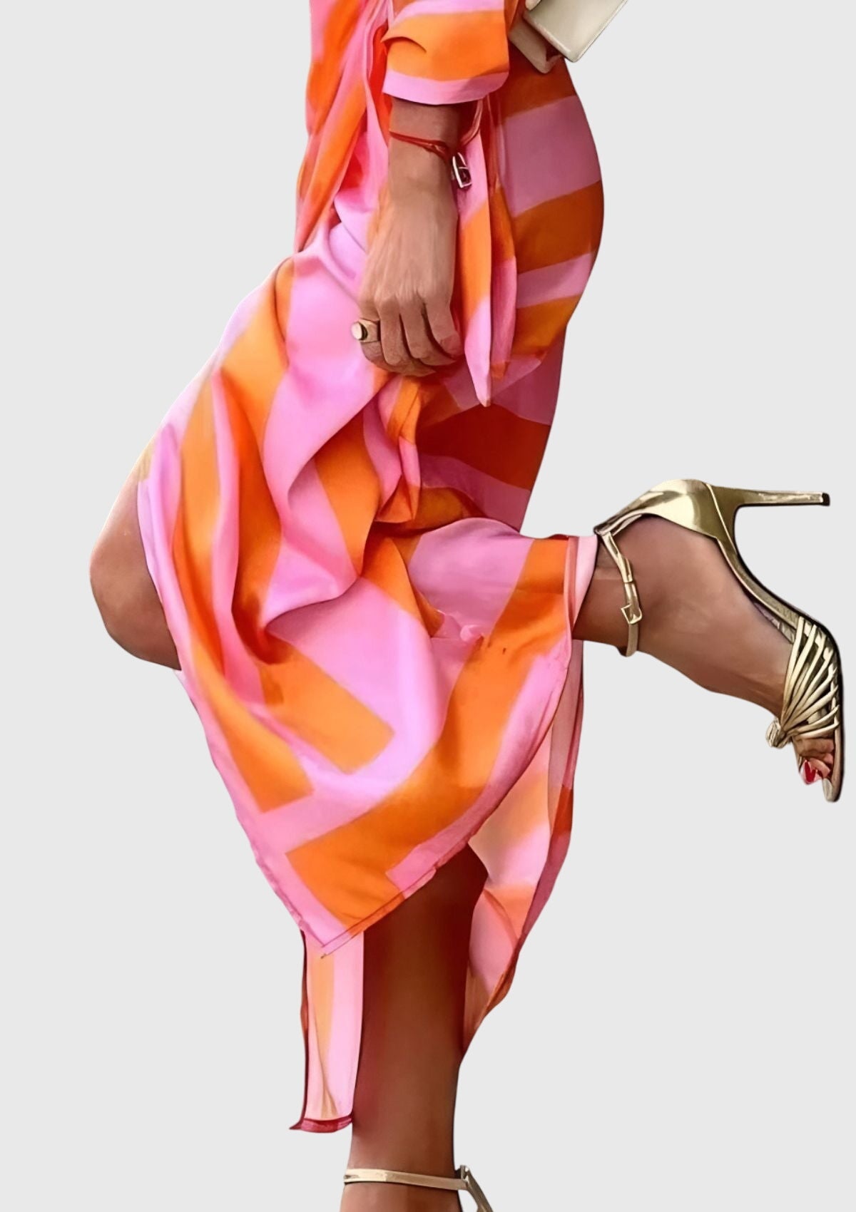 | Wrap Dress in Print
