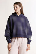 Washed Vintage Cropped Hoodie