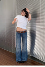 Low Rise Vintage Flare Jean