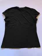 Cross Print Slim Short Sleeve Tee