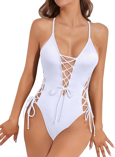 Evangeline | Cross Strap Swimsuit