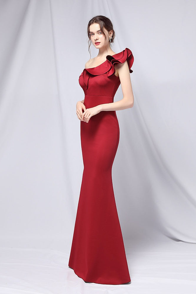 Off Shoulder Mermaid Maxi Dress