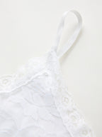 Lace See Through Cami Top