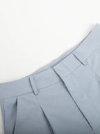 Flax Commuter Vest Loose Shorts Set 2-piece Sets