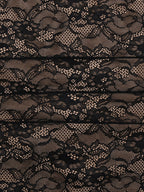 Elegant Black Floral Lace Shrug Maxi Dress Bodycon Evening Gown For Women 2026