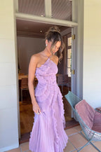 Crinkle Halter Slip Dress