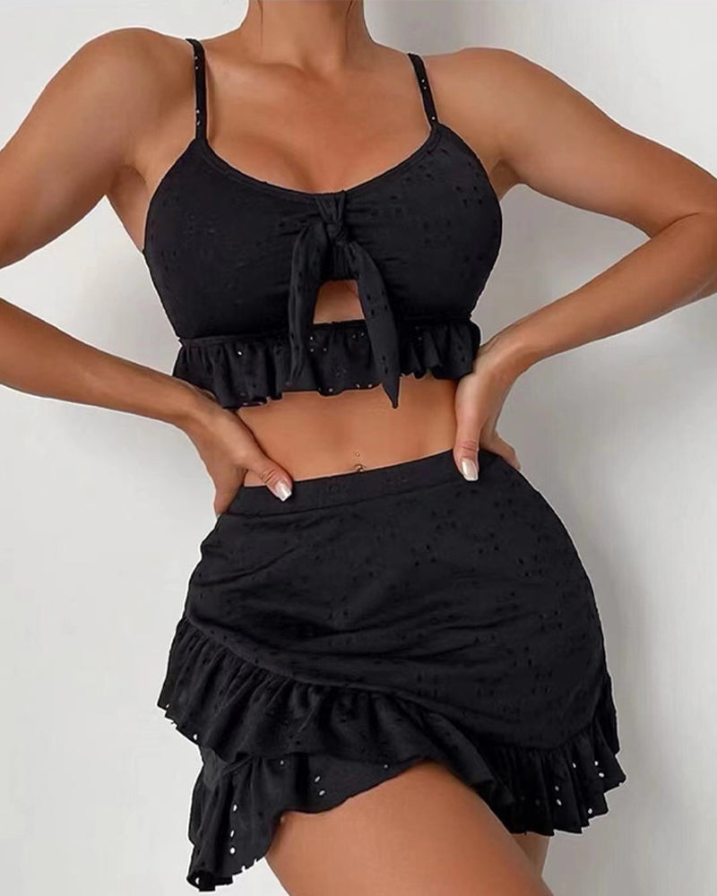 | Bikini Set with Skirt
