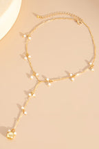 French Elegant Pearl Beaded Necklace