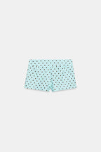 Trisha Linen Blend Polka Dot Stand Neck Belted Jacket and Low-Rise Pocket Mini Shorts Set