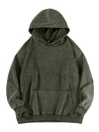 Washing The Hood Distressed Sweatshirt