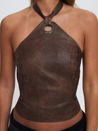 American Hottie Sexy Halter Vest
