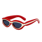 Luxury Vintage Steampunk Round Sunglasses