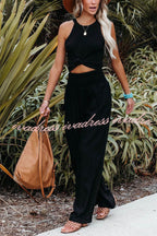 Fresh Air Pocketed Smocked Pants