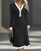 | Long-Sleeve Dress