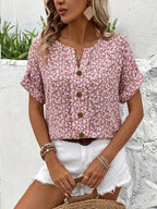 | Women's Floral Summer Print Blouse