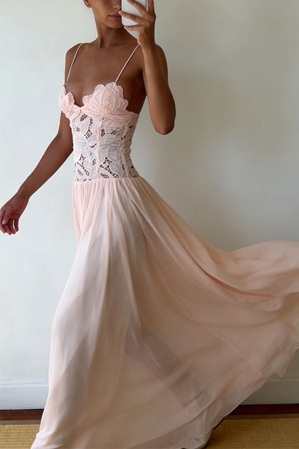 Amelie Lace Bustier Dress