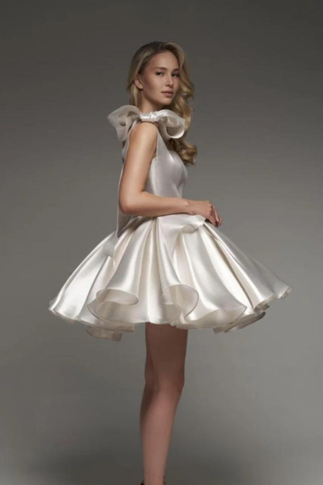 Spaghetti Strap Tiered Tulle Overlay Mini Dress