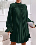 Jerica Exclusive Dress with Balloon Sleeves Boutique Collection