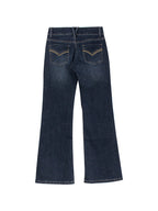 Double Breasted Low Rise Bootcut Jeans