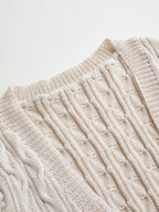 V Neck Slim Fit Pullover Sweater