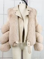 Faux Fur Jacket Coat Women Winter Warm Eco-friendly Fur Coat 2026