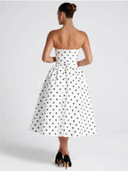 Polka Dots Maxi Dresses