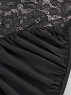 Lace Halter Black Sexy Backless Formal Dress Banquet Parties Maxi Dresses