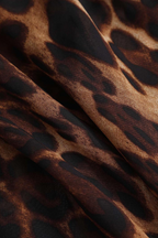 Delia Statement Leopard Print Maxi Dress Elevated Occasion Wear
