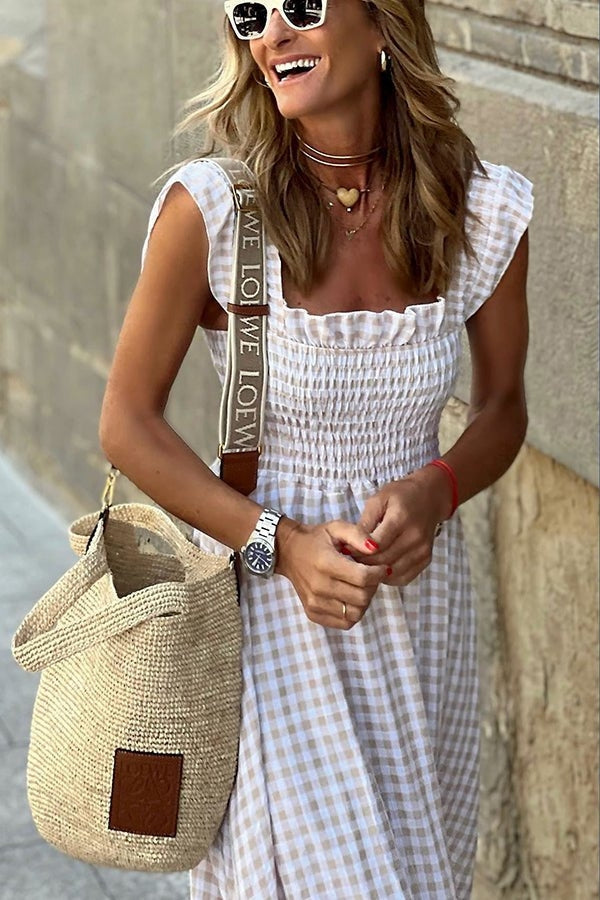 Kate Minimalist Summer Dress Chic Silhouette Collection
