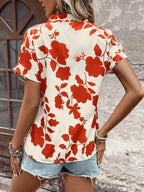 Chic Floral Daily Shirt