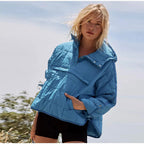| Casual thin warm jacket sweater for women