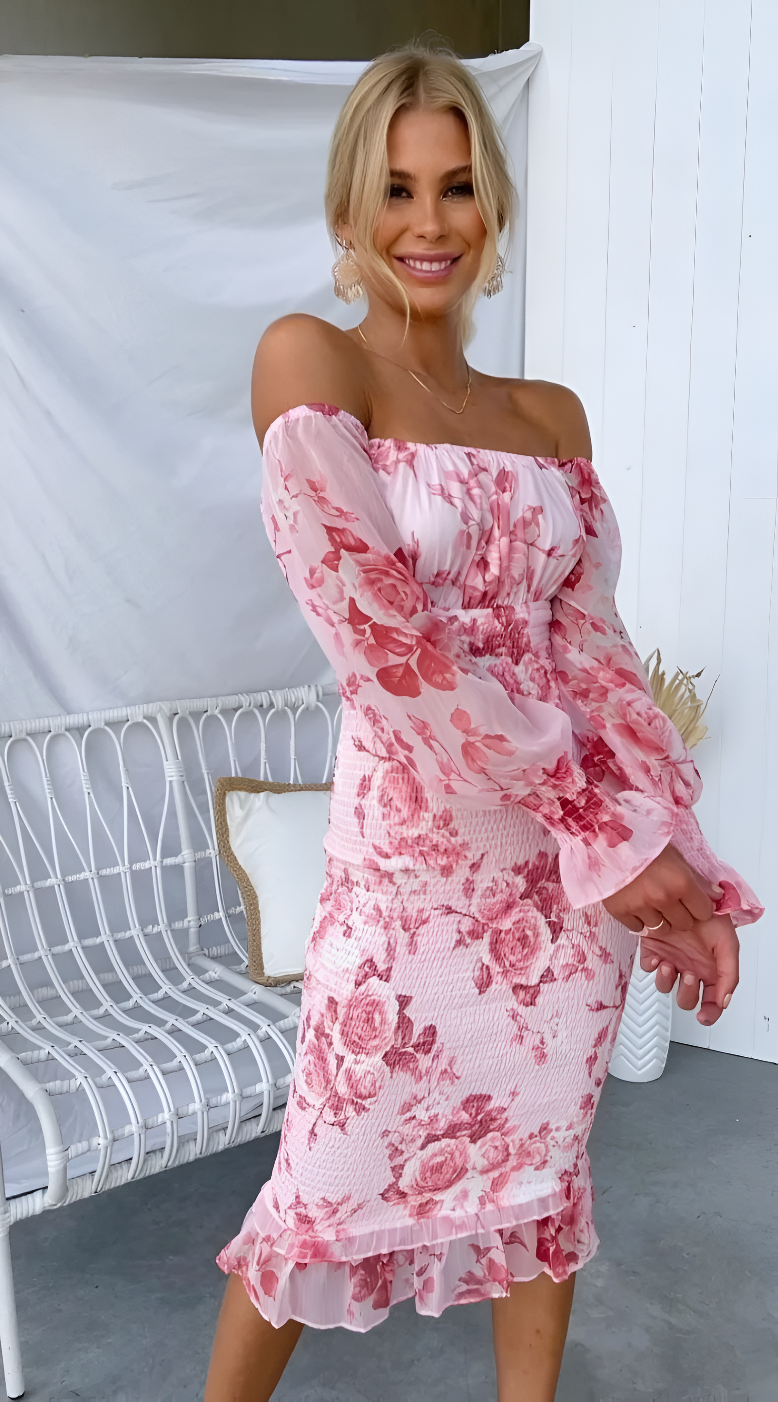 Marina Aesthetic Blooming Elegance Dress Boutique Collection