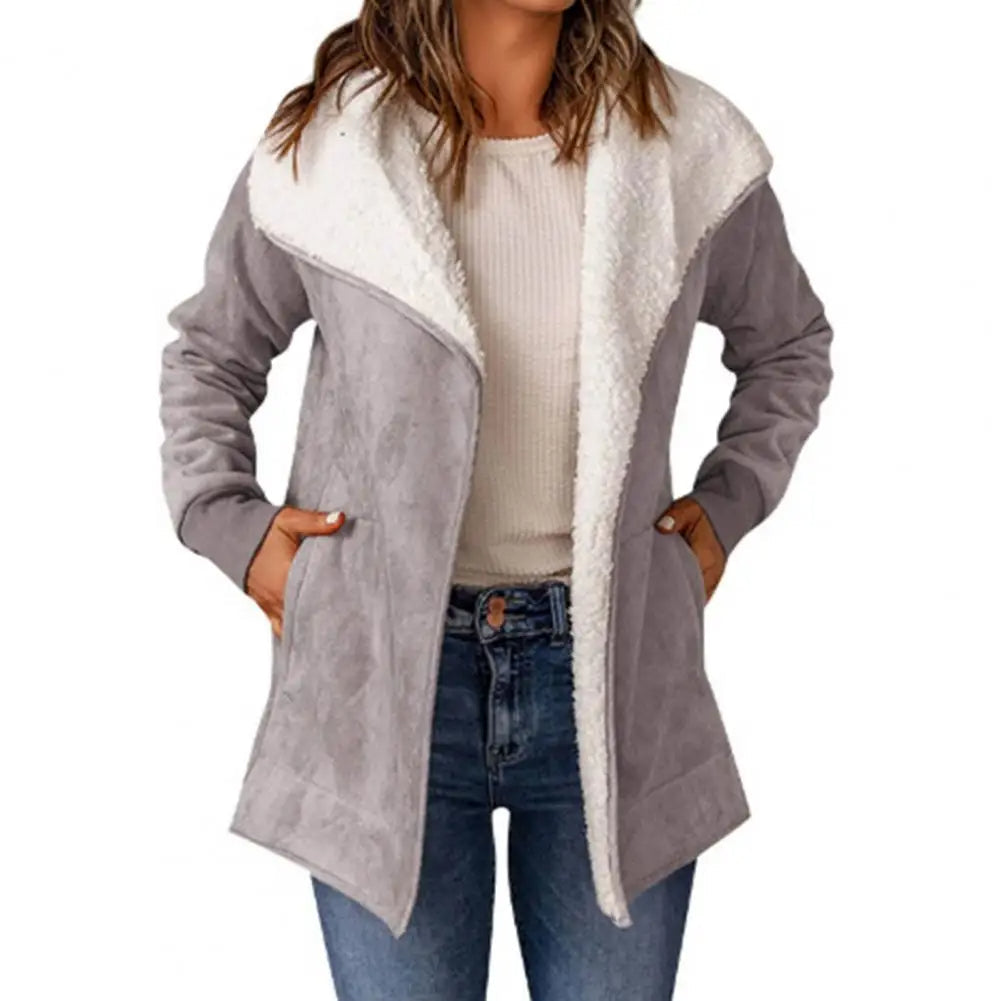 | Plush coat in winter color