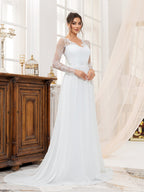 Lace Wedding Dress Formal Dress Maxi Dresses