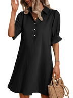 | Button Shirtdress