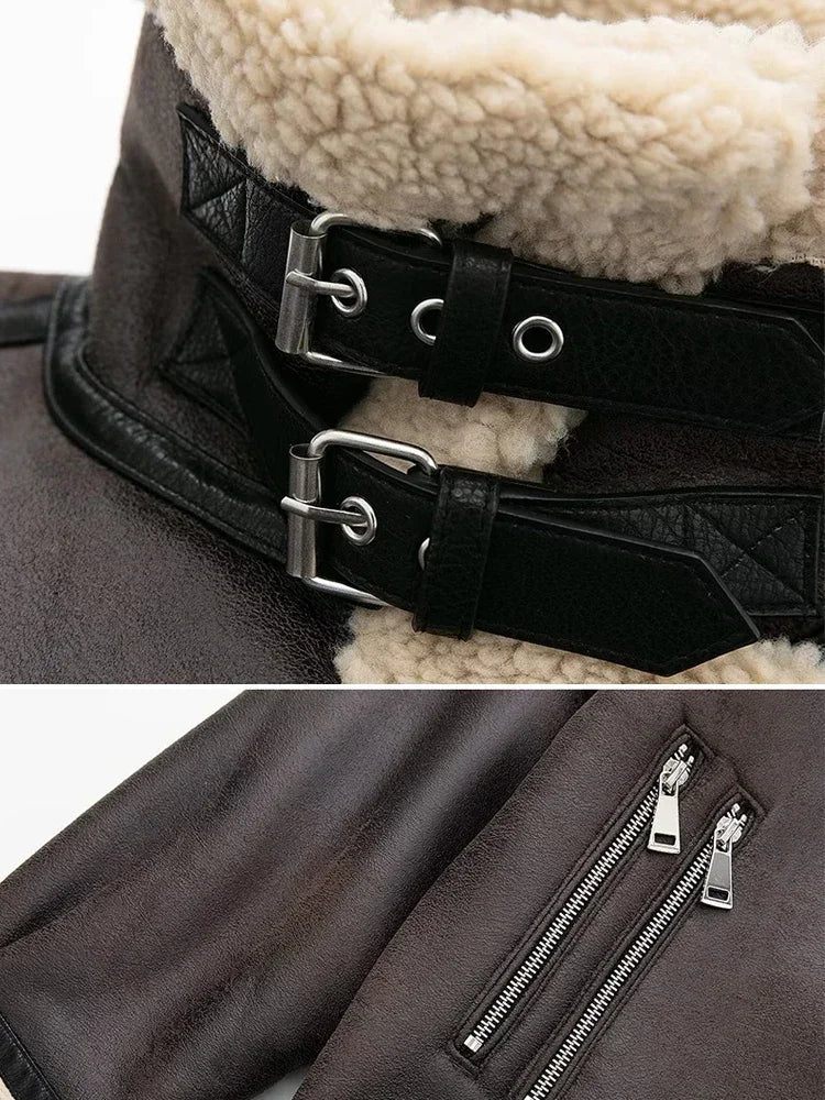 | Winter coat: long sleeve women's jacket
