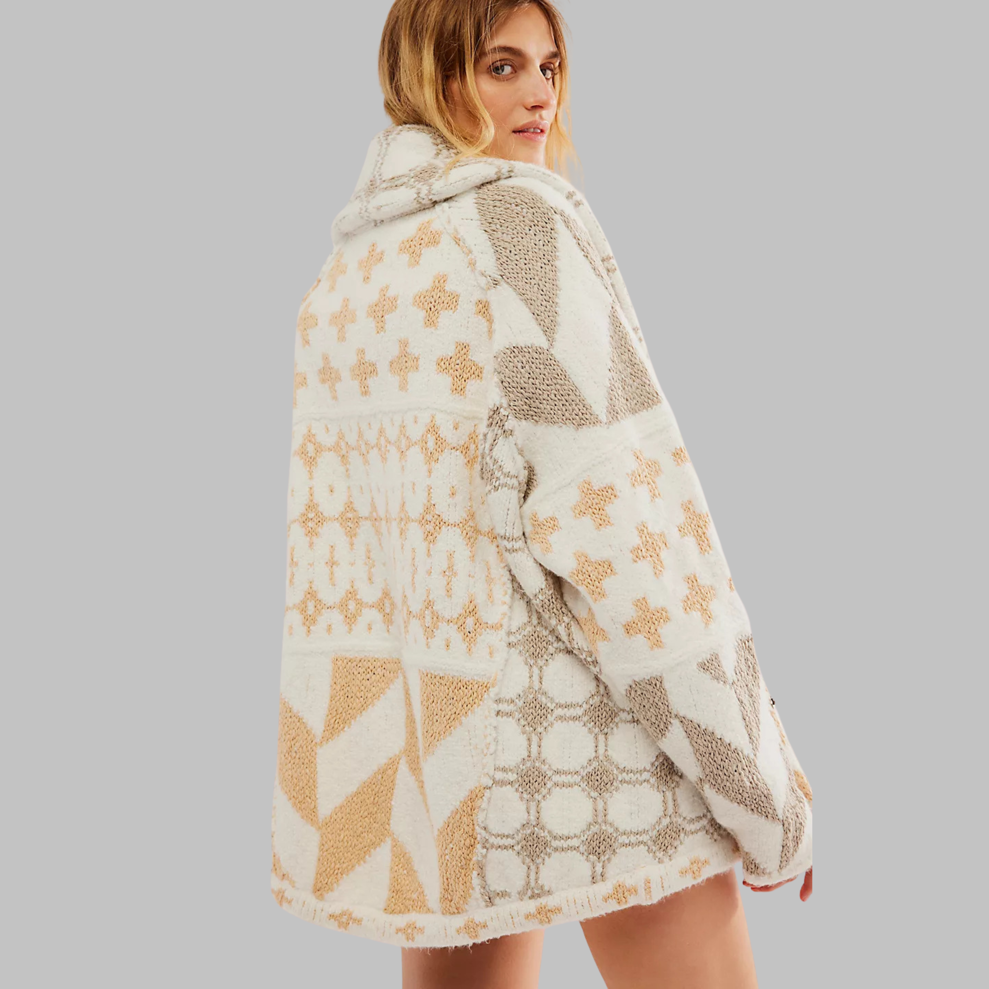 | Vintage Oversized Cardigan