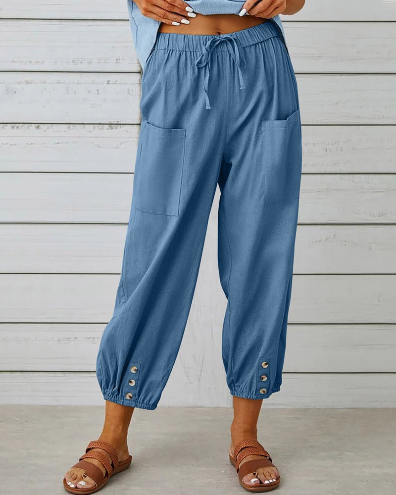 | High-Waist Trouser