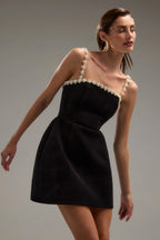 Em Velvet Black Dress