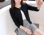 Long Sleeve Knitted Shawl Autumn Cardigan