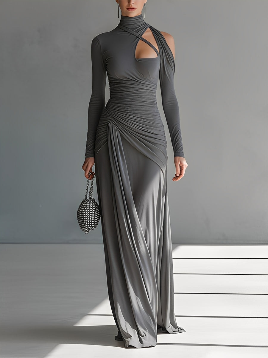 Isolde | Ruched Maxi Dress