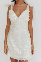 Celeste Glamour Sequin Mini Dress