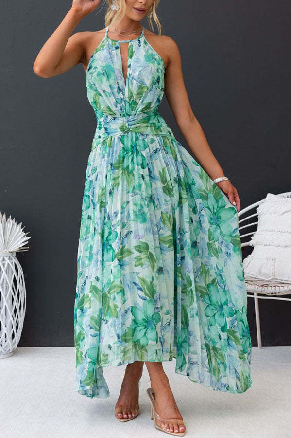 Tamara Premium Floral Charm Dress Chic Silhouette Collection