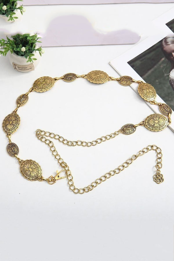 Bohemian Ethnic Style Metal Waist Chain