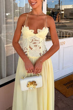 Amelie Lace Bustier Dress