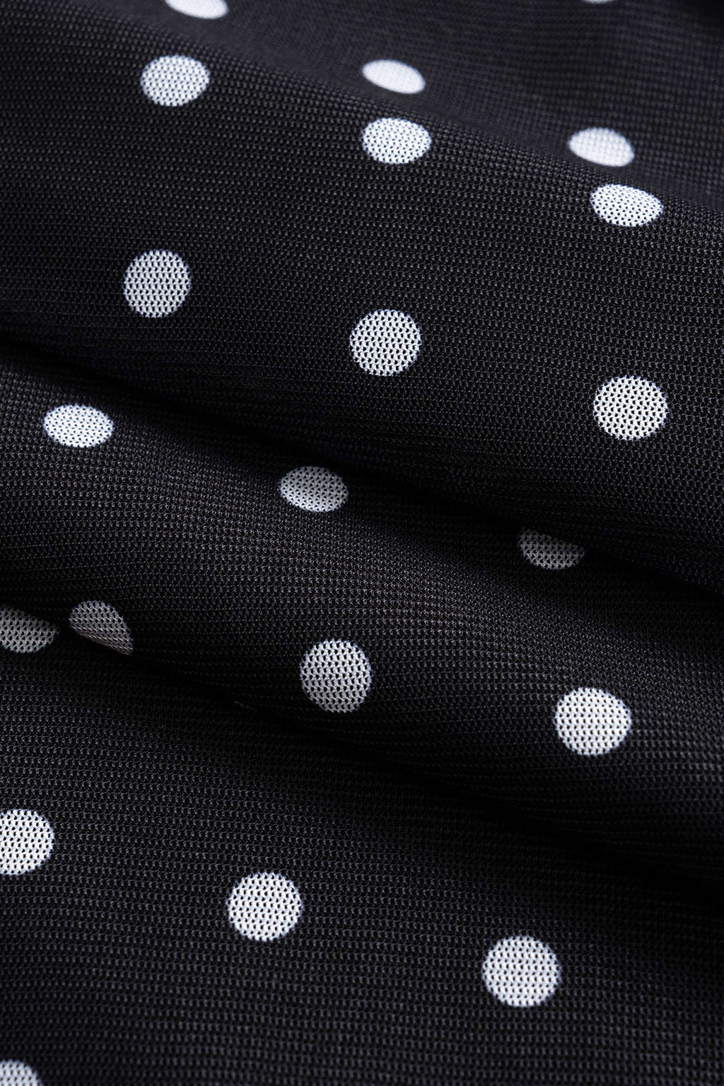 Polka Dots Print Metallic Decor Tube Top And Cut Out Skirt Set